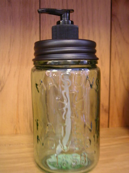 Mason Jar Soap Dispenser