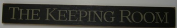 The Keeping Room Sign