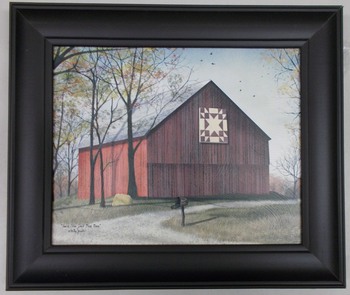 Amish Star Barn Print