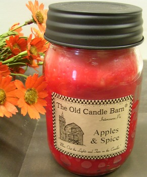 Apples And Spice Jar Candle