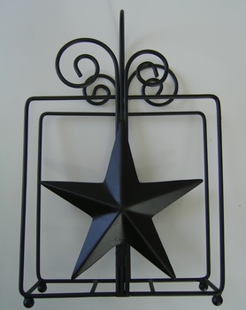 Black Star Napkin Holder