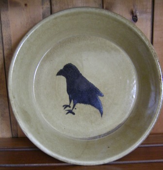 Black Crow Pie Plate