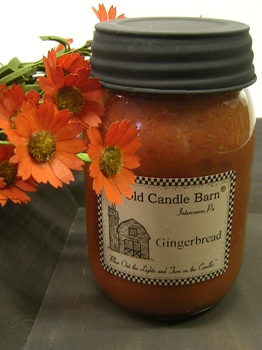 Gingerbread Jar Candle