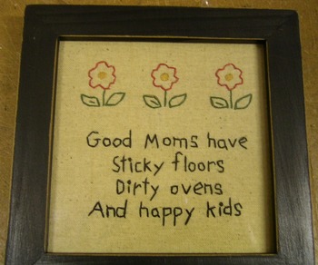 good moms sticky floors