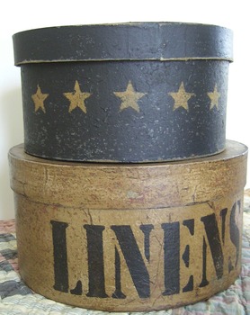 Linen Shaker box stack