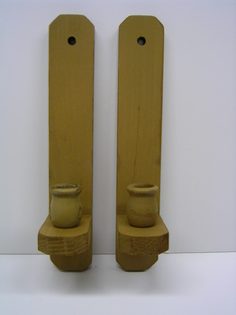 Mustard Sconces