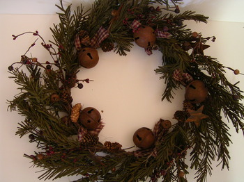 Country Christmas Wreath