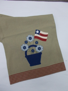 Patriotic Flower runner