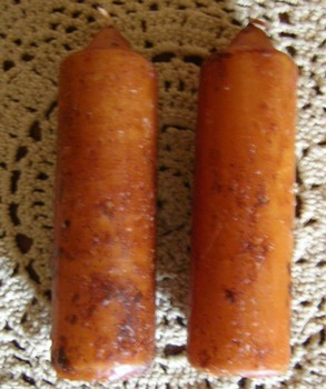 Plumbers Candles Pair