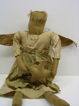 Primitive Annie Angel Doll