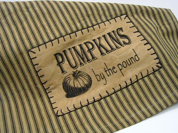 Pumpkin Table Runner