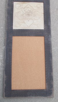 Punched Tin Cork Board