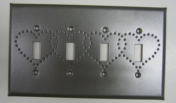 Quad Switch Plate