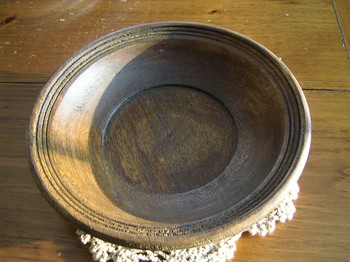 Wooden Bowl Stained