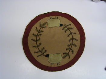 Large Sheep Candle Mat
