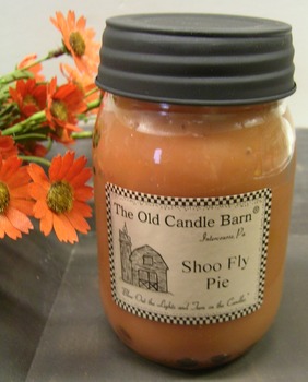 Shoo Fly  Pie Jar Candle