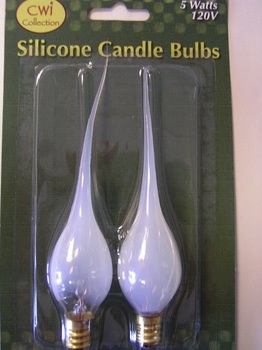 White Silicone Bulbs