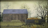 Pumpkin Wagon Canvas Print
