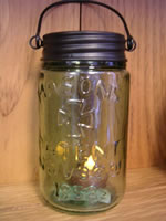 Hanging Jar Tealight Holder