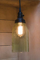 Mason Jar hanging Light