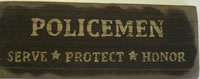 Policemen Sign