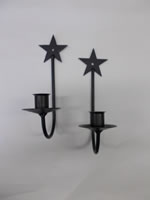 Small Star Sconce Set