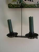 Double Wire Candle Holder