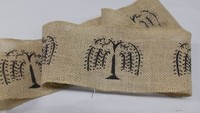 willow tree burlap ribbon