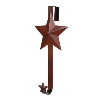 Rusty Star  wreath hanger