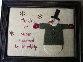 Chill Of Winter Stitchery