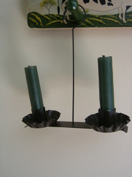 Double Wire Candle Holder