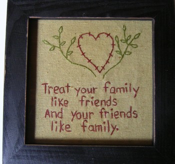 Treat Your Friends Stitchery