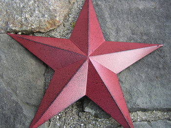 Red Tin  Star